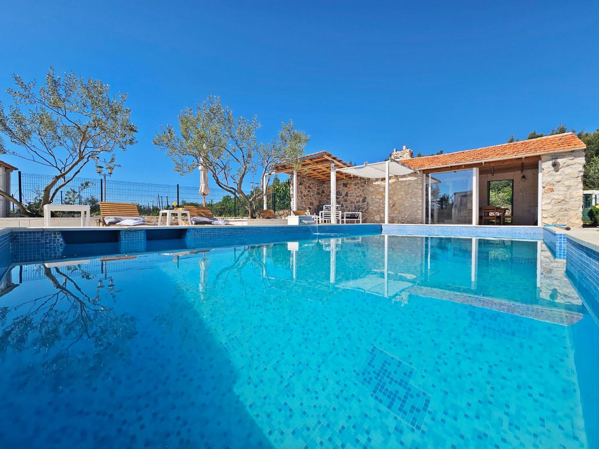 Villa Flamingo - House With Private Pool à Gornji Seget Extérieur photo